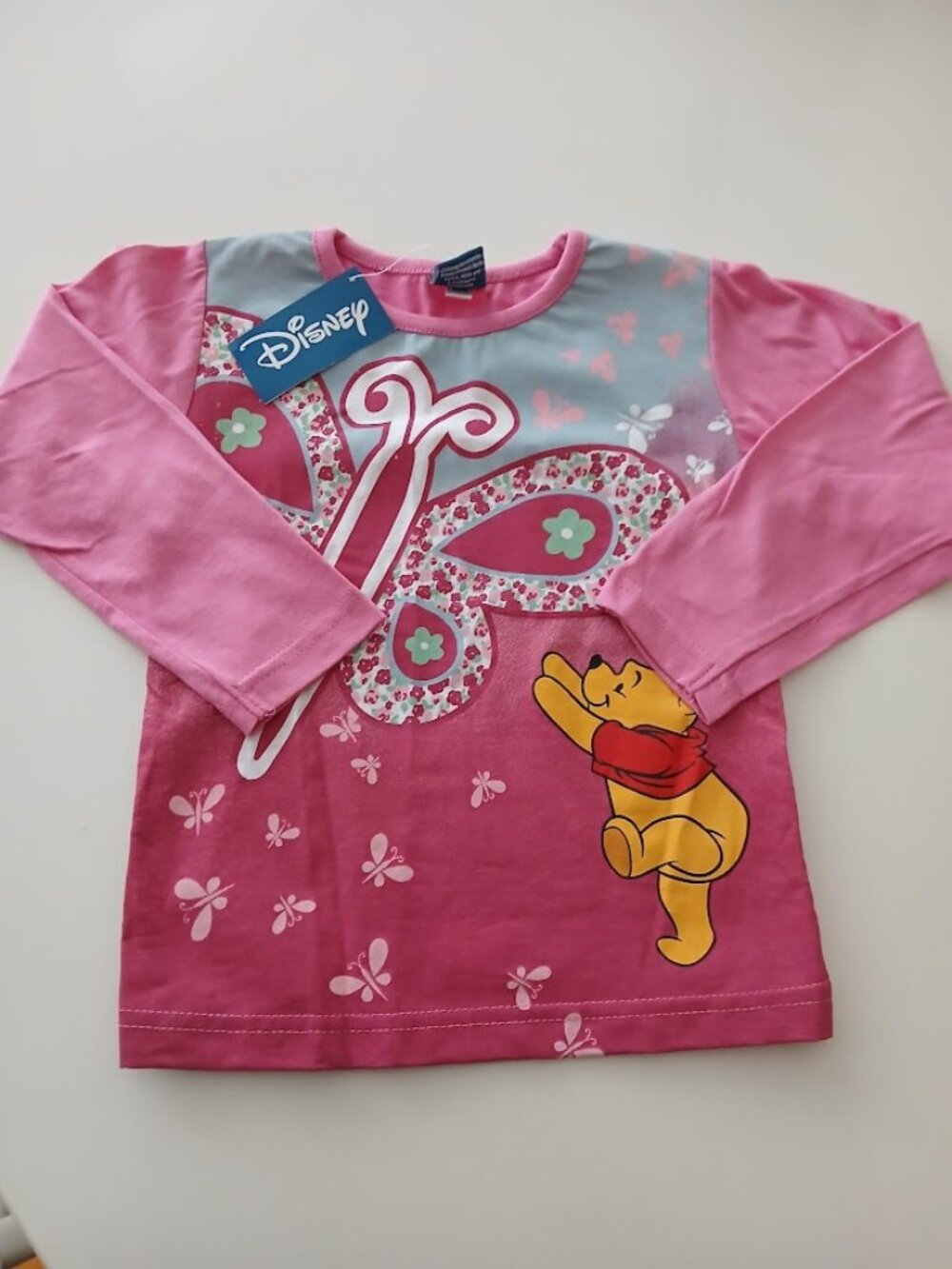 Disney Winnie the Pooh Long Sleeve Cotton T shirt- kids 3 - NWT